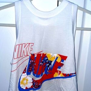 NIKE CROPPED WORKOUT TANK